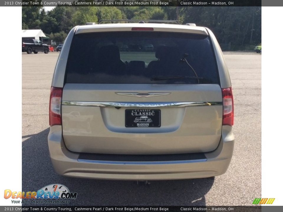 2013 Chrysler Town & Country Touring Cashmere Pearl / Dark Frost Beige/Medium Frost Beige Photo #4