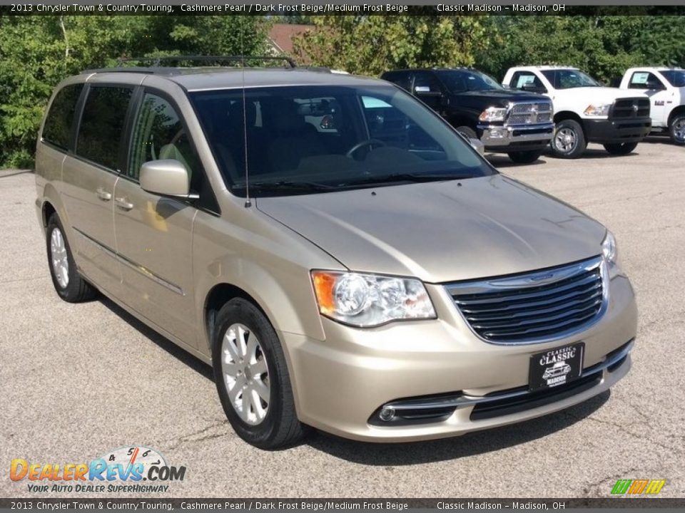 2013 Chrysler Town & Country Touring Cashmere Pearl / Dark Frost Beige/Medium Frost Beige Photo #7