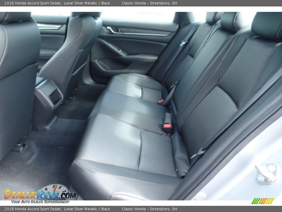 Rear Seat of 2018 Honda Accord Sport Sedan Photo #8