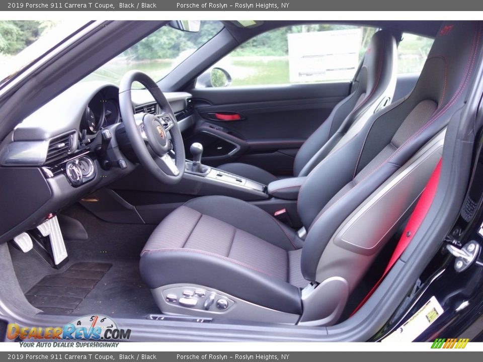 Front Seat of 2019 Porsche 911 Carrera T Coupe Photo #12