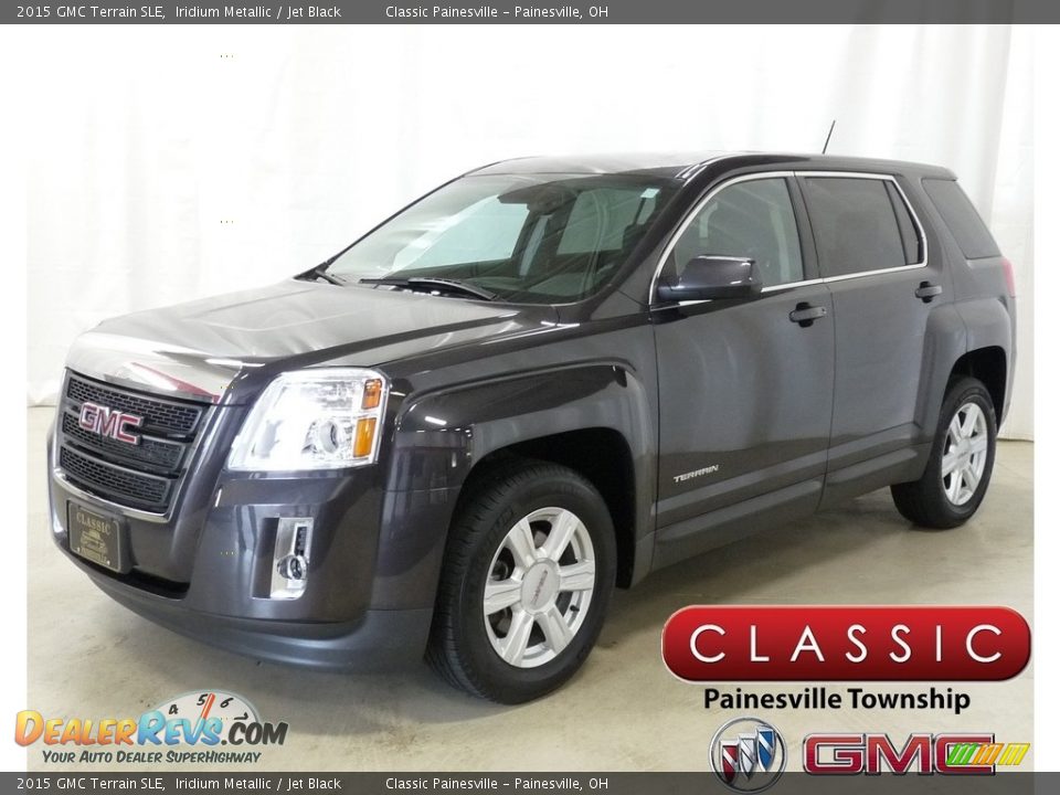 2015 GMC Terrain SLE Iridium Metallic / Jet Black Photo #1