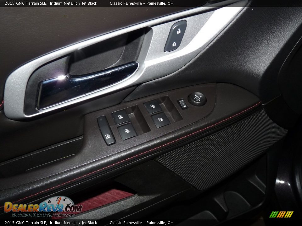 2015 GMC Terrain SLE Iridium Metallic / Jet Black Photo #10