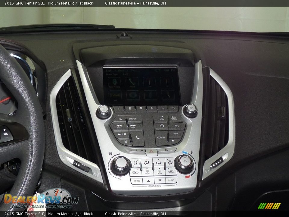 2015 GMC Terrain SLE Iridium Metallic / Jet Black Photo #12