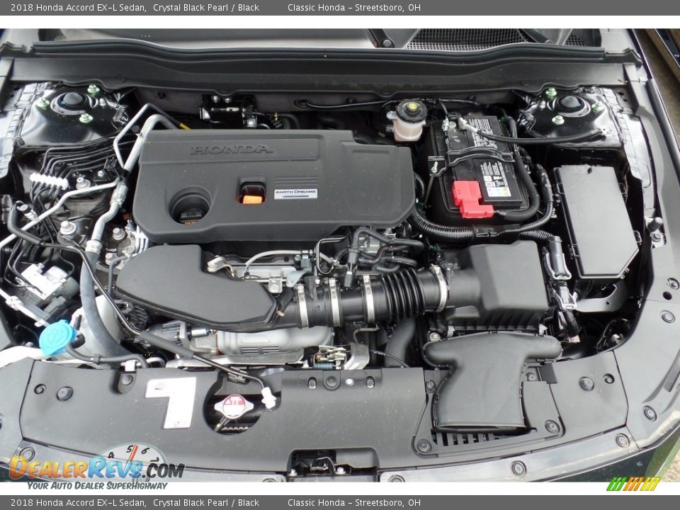 2018 Honda Accord EX-L Sedan 2.0 Liter Turbocharged DOHC 16-Valve VTEC 4 Cylinder Engine Photo #12