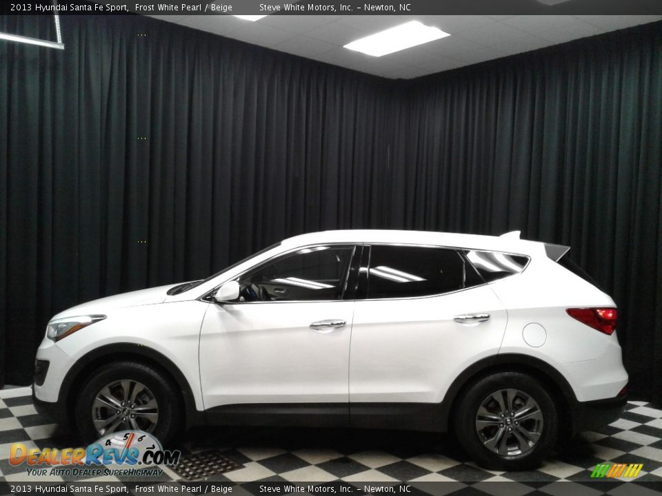 2013 Hyundai Santa Fe Sport Frost White Pearl / Beige Photo #1