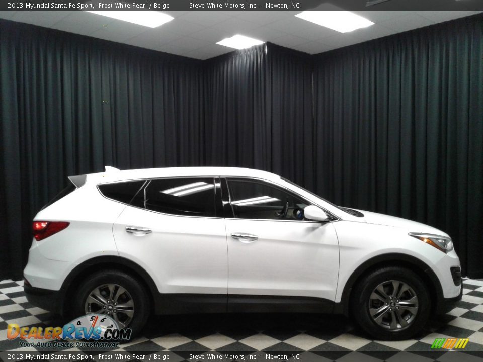 2013 Hyundai Santa Fe Sport Frost White Pearl / Beige Photo #5