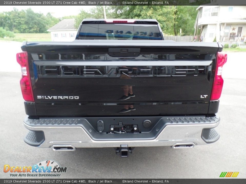 2019 Chevrolet Silverado 1500 LT Z71 Crew Cab 4WD Black / Jet Black Photo #6