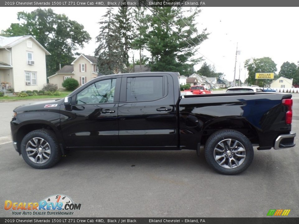 Black 2019 Chevrolet Silverado 1500 LT Z71 Crew Cab 4WD Photo #8