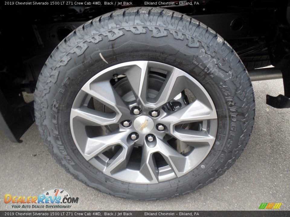 2019 Chevrolet Silverado 1500 LT Z71 Crew Cab 4WD Wheel Photo #9