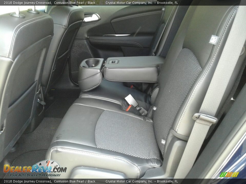2018 Dodge Journey Crossroad Contusion Blue Pearl / Black Photo #10