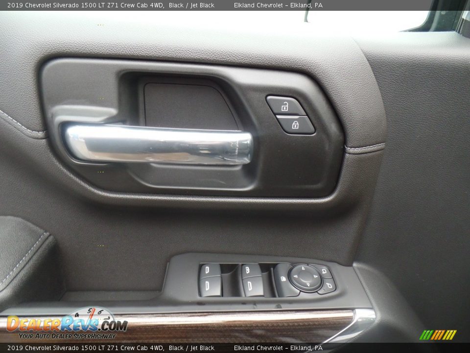 2019 Chevrolet Silverado 1500 LT Z71 Crew Cab 4WD Black / Jet Black Photo #15