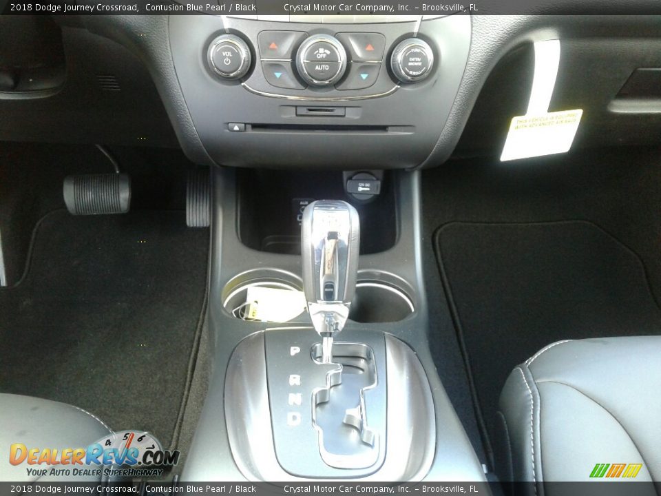 2018 Dodge Journey Crossroad Contusion Blue Pearl / Black Photo #16