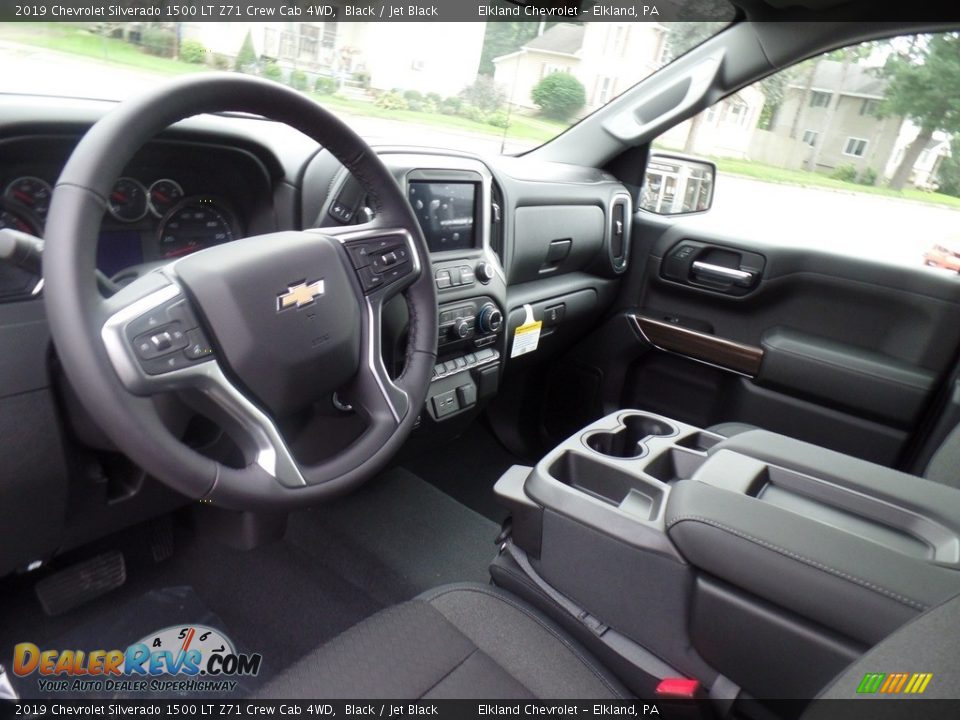 2019 Chevrolet Silverado 1500 LT Z71 Crew Cab 4WD Black / Jet Black Photo #20