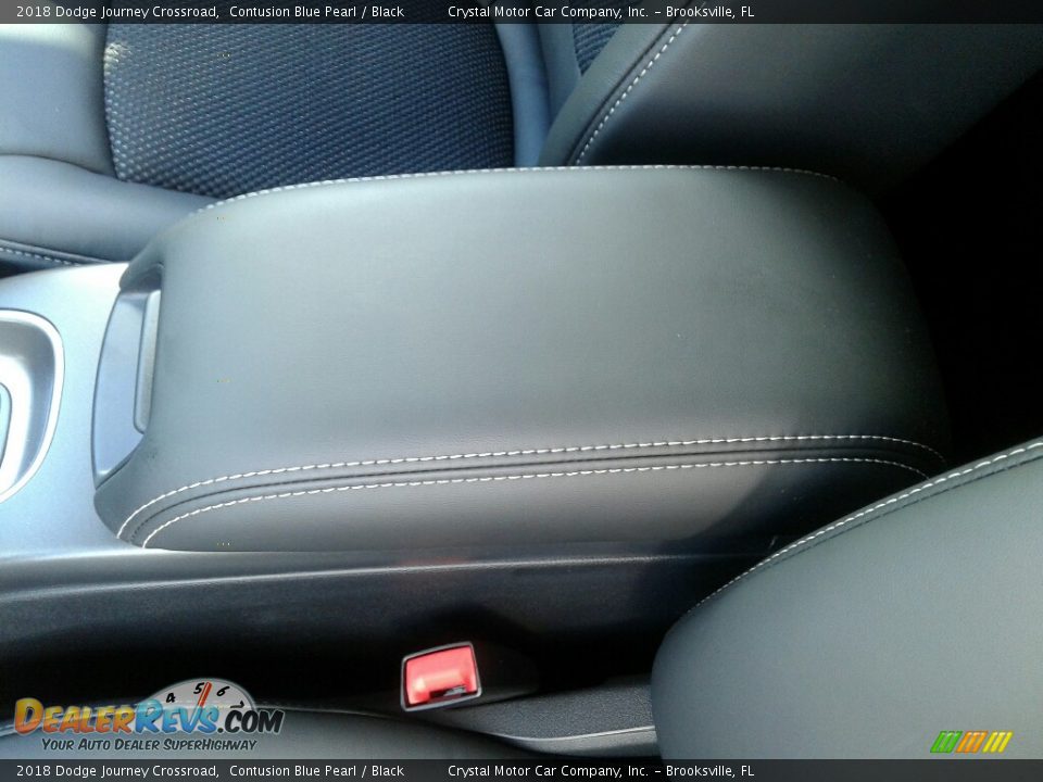 2018 Dodge Journey Crossroad Contusion Blue Pearl / Black Photo #18