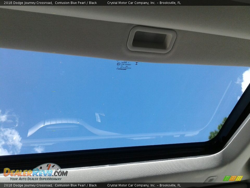 2018 Dodge Journey Crossroad Contusion Blue Pearl / Black Photo #22