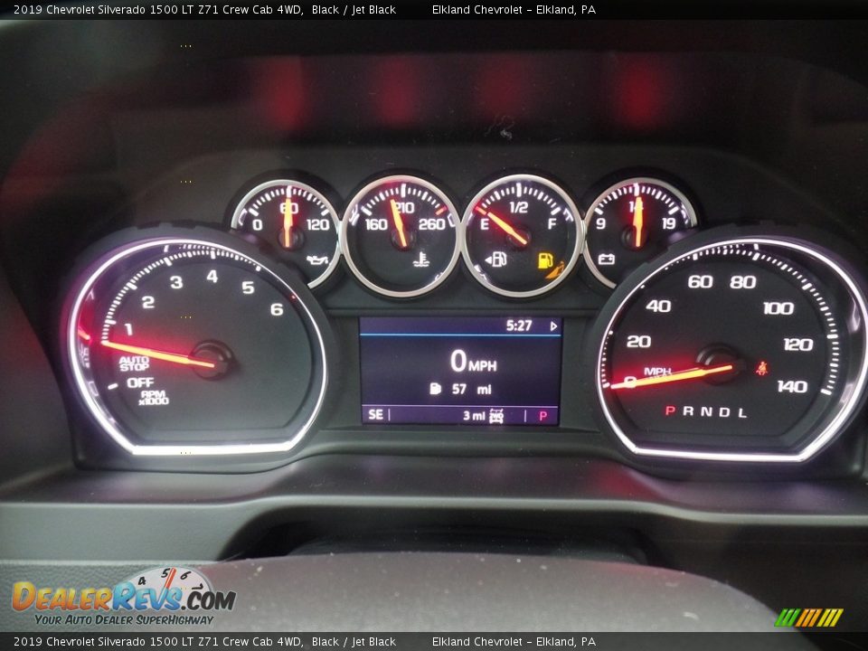 2019 Chevrolet Silverado 1500 LT Z71 Crew Cab 4WD Gauges Photo #27
