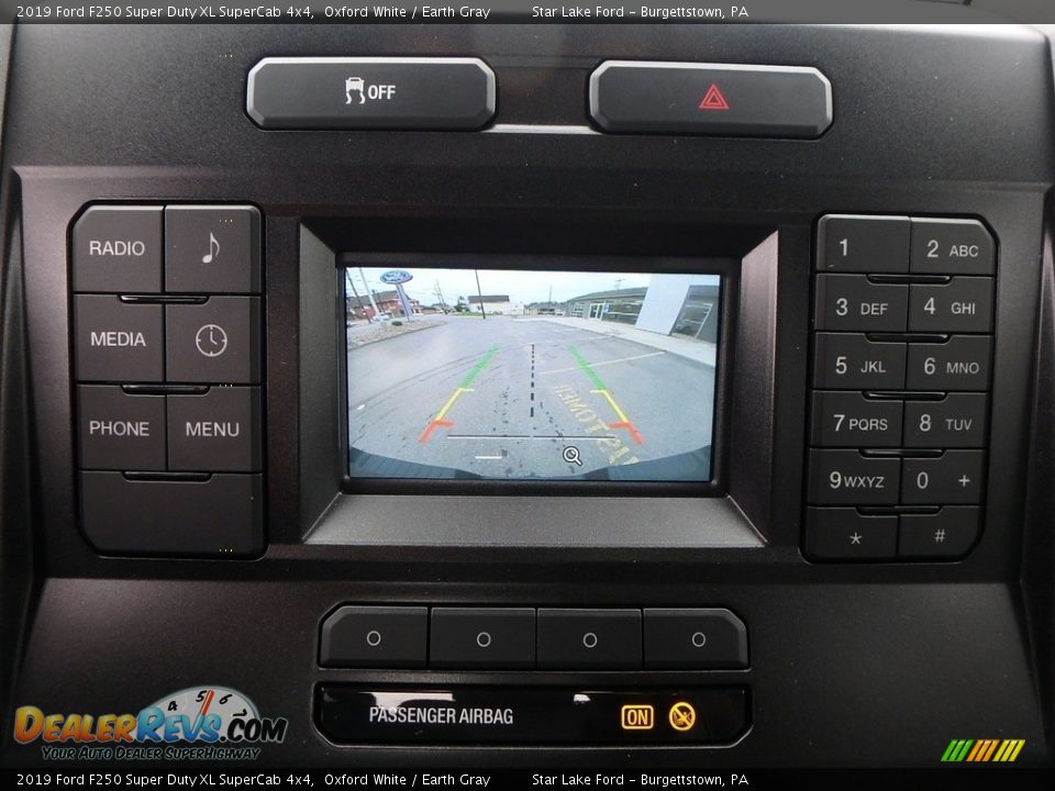 2019 Ford F250 Super Duty XL SuperCab 4x4 Oxford White / Earth Gray Photo #20