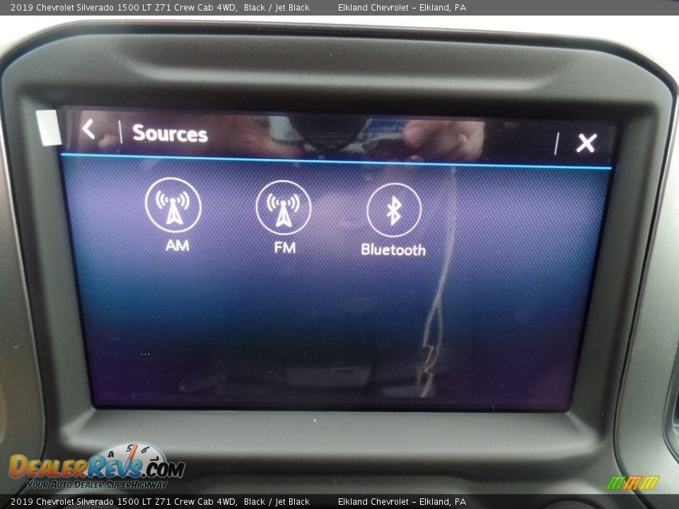 2019 Chevrolet Silverado 1500 LT Z71 Crew Cab 4WD Black / Jet Black Photo #30