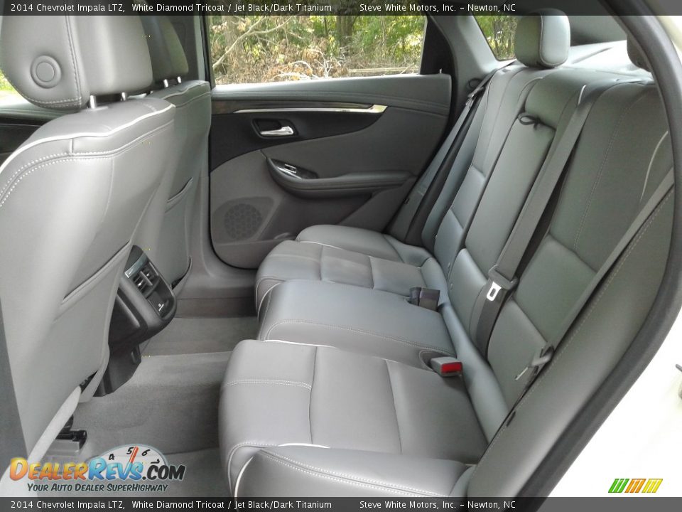 2014 Chevrolet Impala LTZ White Diamond Tricoat / Jet Black/Dark Titanium Photo #11
