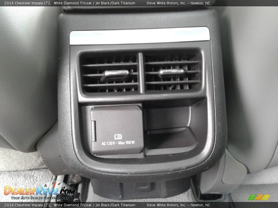 2014 Chevrolet Impala LTZ White Diamond Tricoat / Jet Black/Dark Titanium Photo #12