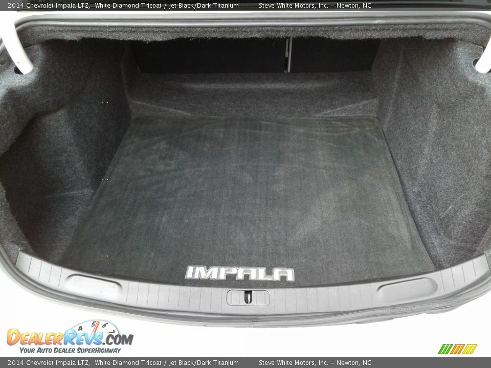 2014 Chevrolet Impala LTZ White Diamond Tricoat / Jet Black/Dark Titanium Photo #13