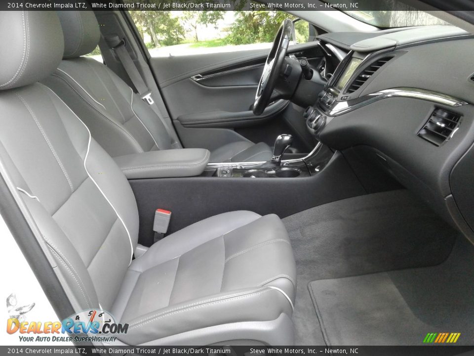 2014 Chevrolet Impala LTZ White Diamond Tricoat / Jet Black/Dark Titanium Photo #15
