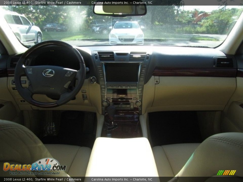2008 Lexus LS 460 Starfire White Pearl / Cashmere Photo #13
