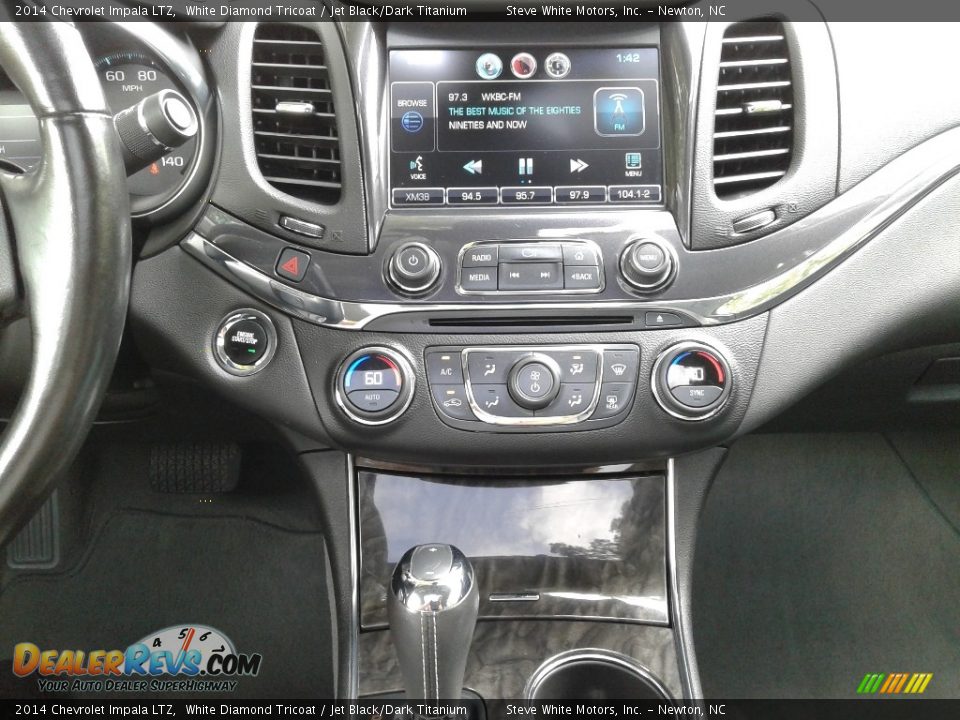 2014 Chevrolet Impala LTZ White Diamond Tricoat / Jet Black/Dark Titanium Photo #22