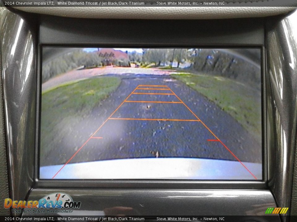 2014 Chevrolet Impala LTZ White Diamond Tricoat / Jet Black/Dark Titanium Photo #23
