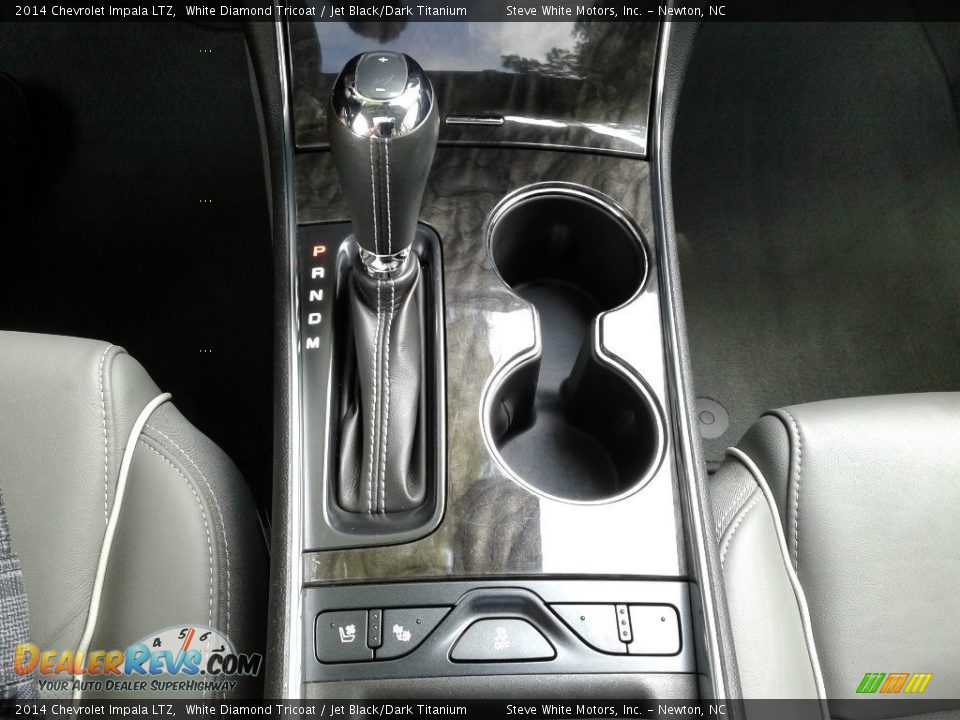 2014 Chevrolet Impala LTZ White Diamond Tricoat / Jet Black/Dark Titanium Photo #28