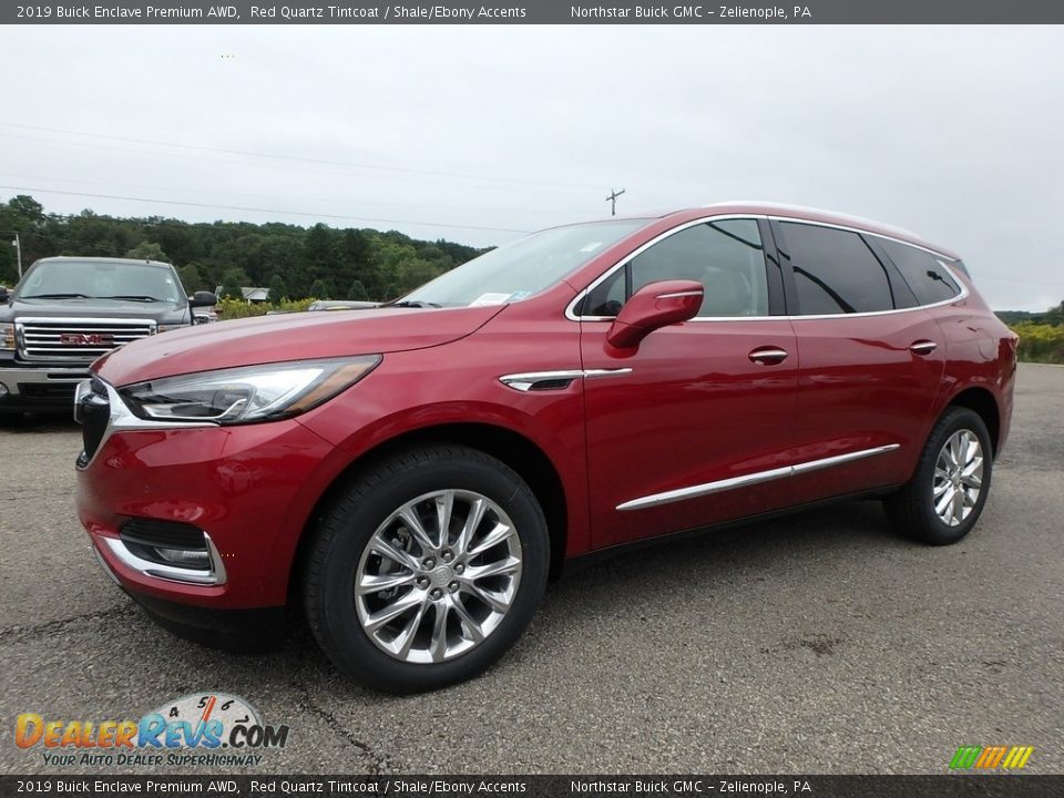 2019 Buick Enclave Premium AWD Red Quartz Tintcoat / Shale/Ebony Accents Photo #1