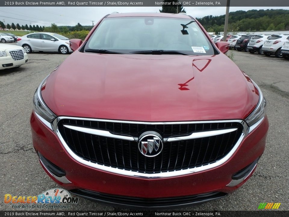 2019 Buick Enclave Premium AWD Red Quartz Tintcoat / Shale/Ebony Accents Photo #2