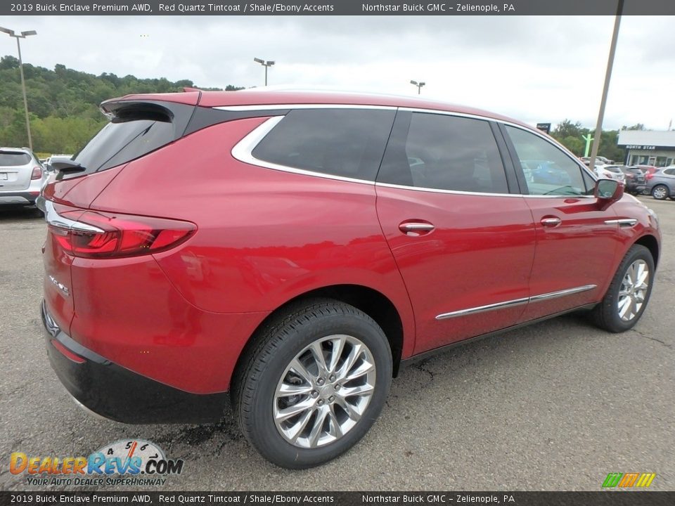 2019 Buick Enclave Premium AWD Red Quartz Tintcoat / Shale/Ebony Accents Photo #5