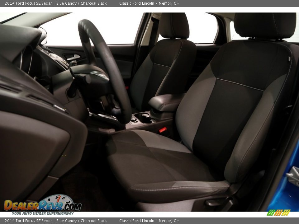 2014 Ford Focus SE Sedan Blue Candy / Charcoal Black Photo #5