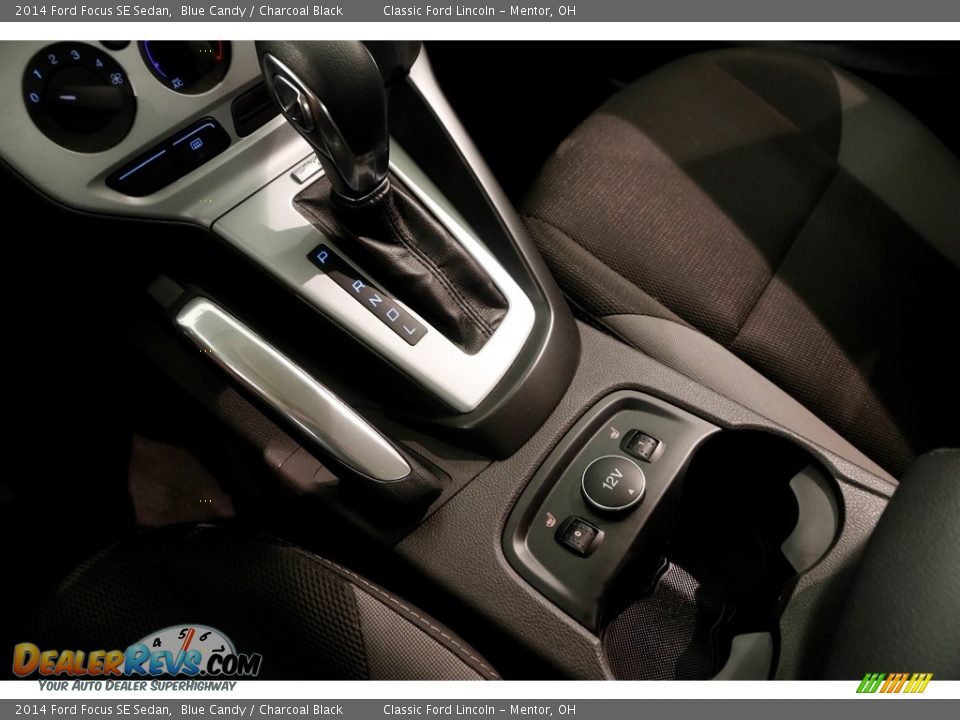 2014 Ford Focus SE Sedan Blue Candy / Charcoal Black Photo #11