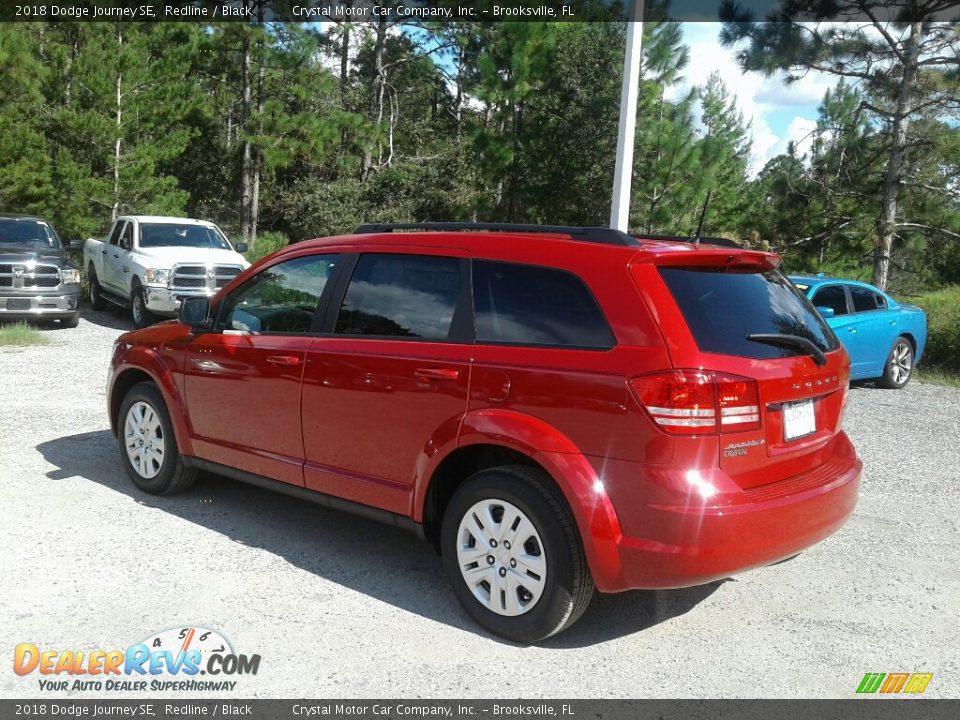 2018 Dodge Journey SE Redline / Black Photo #3