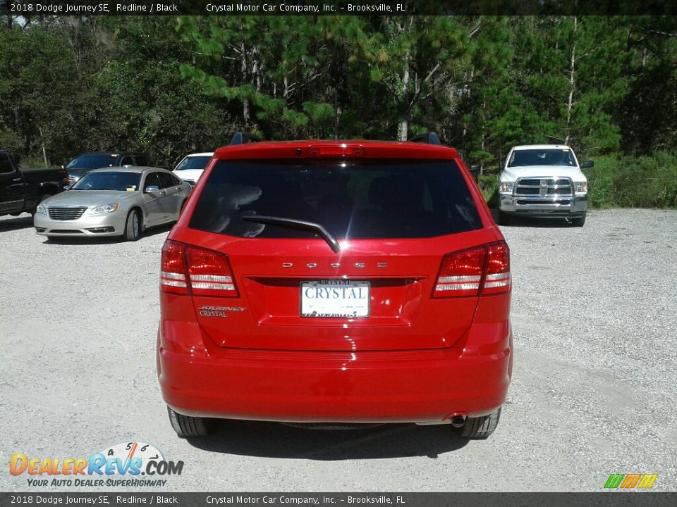 2018 Dodge Journey SE Redline / Black Photo #4