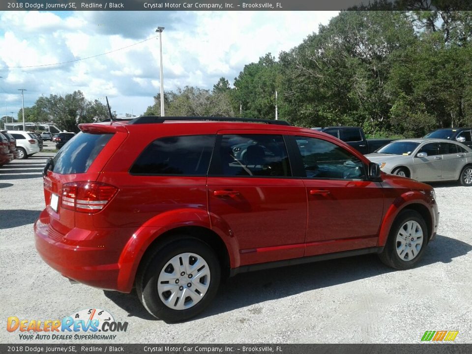 2018 Dodge Journey SE Redline / Black Photo #5