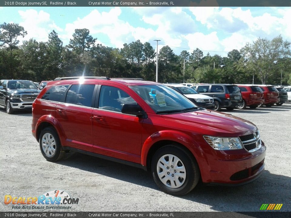 2018 Dodge Journey SE Redline / Black Photo #7