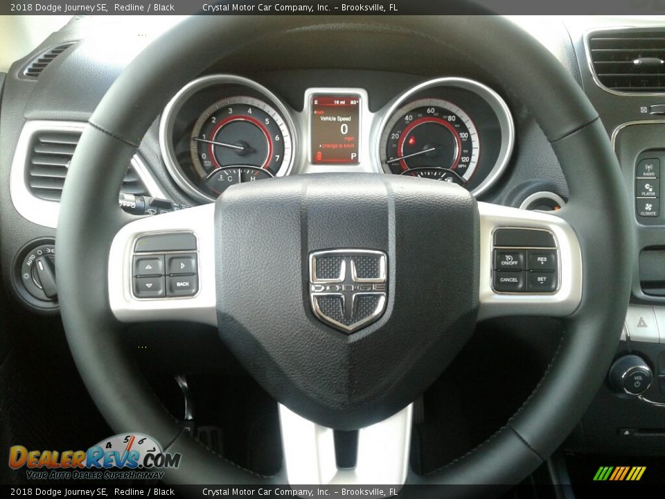 2018 Dodge Journey SE Redline / Black Photo #13