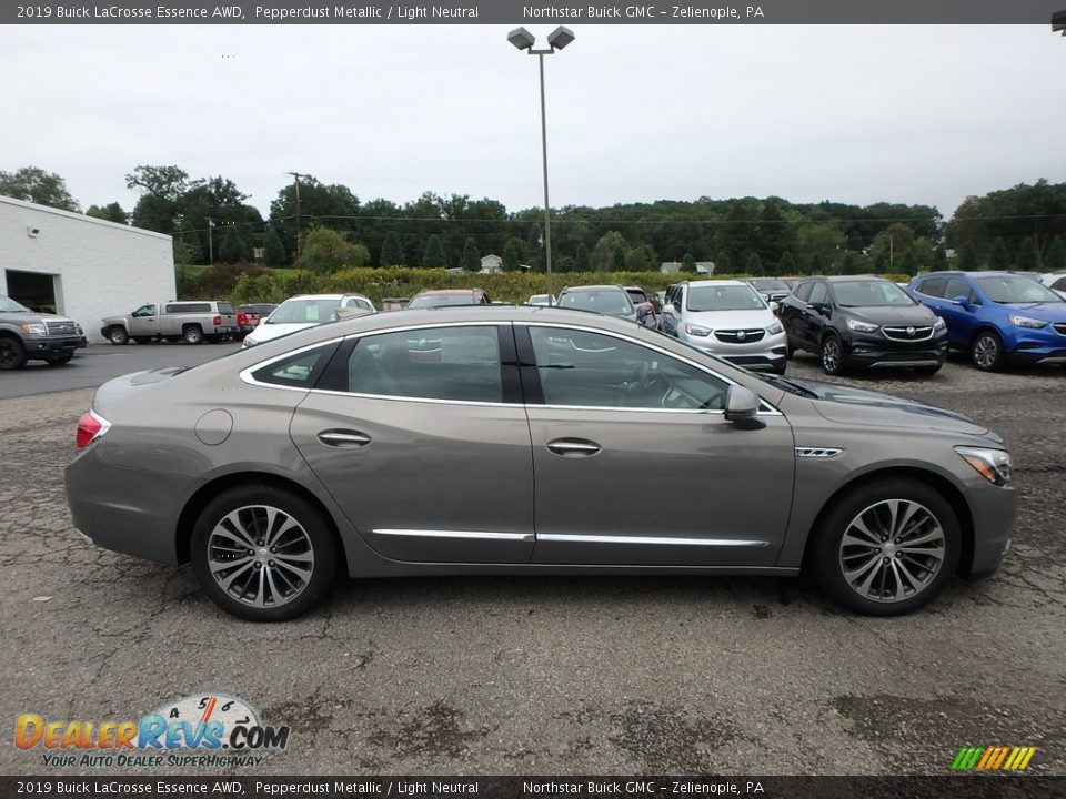 2019 Buick LaCrosse Essence AWD Pepperdust Metallic / Light Neutral Photo #4