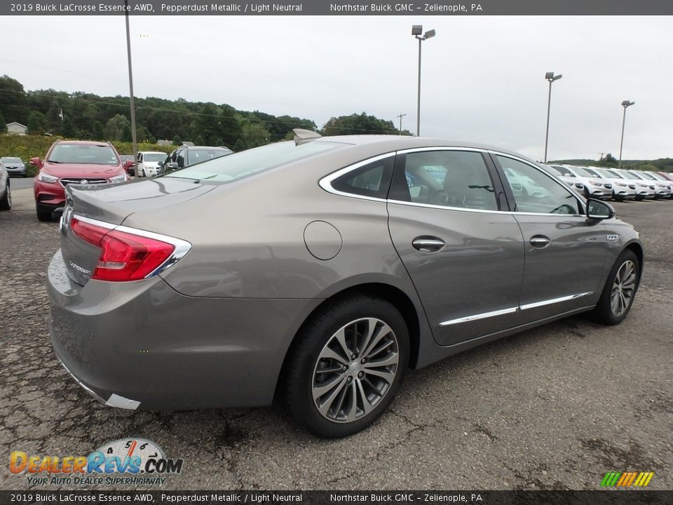 2019 Buick LaCrosse Essence AWD Pepperdust Metallic / Light Neutral Photo #5