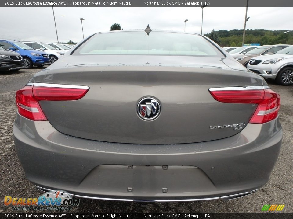 2019 Buick LaCrosse Essence AWD Pepperdust Metallic / Light Neutral Photo #6
