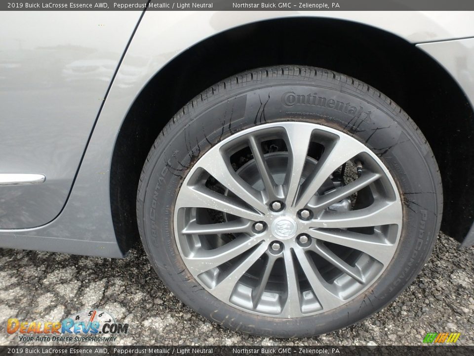 2019 Buick LaCrosse Essence AWD Pepperdust Metallic / Light Neutral Photo #9