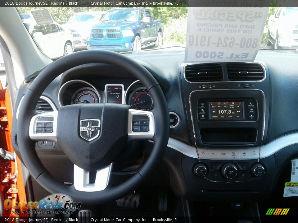 2018 Dodge Journey SE Redline / Black Photo #21