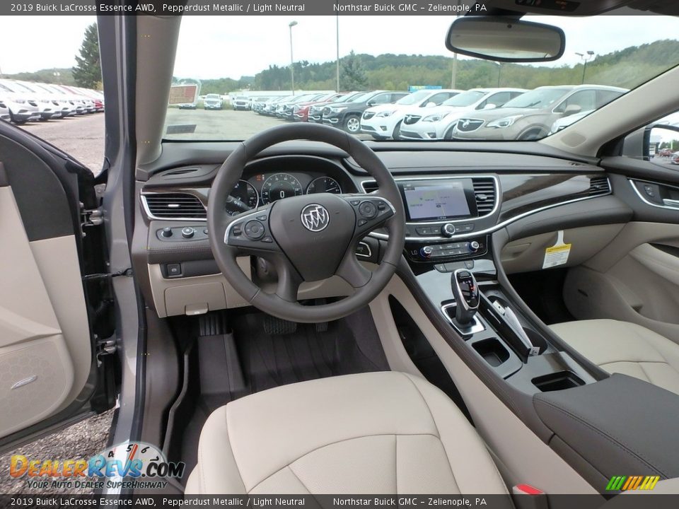 Light Neutral Interior - 2019 Buick LaCrosse Essence AWD Photo #12