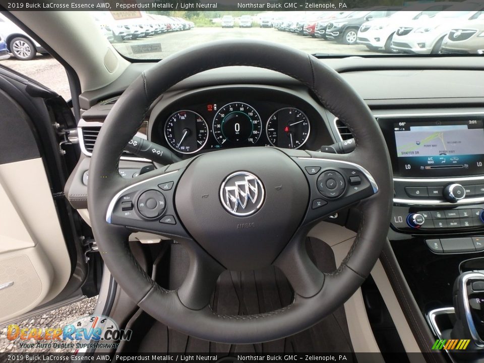 2019 Buick LaCrosse Essence AWD Steering Wheel Photo #17
