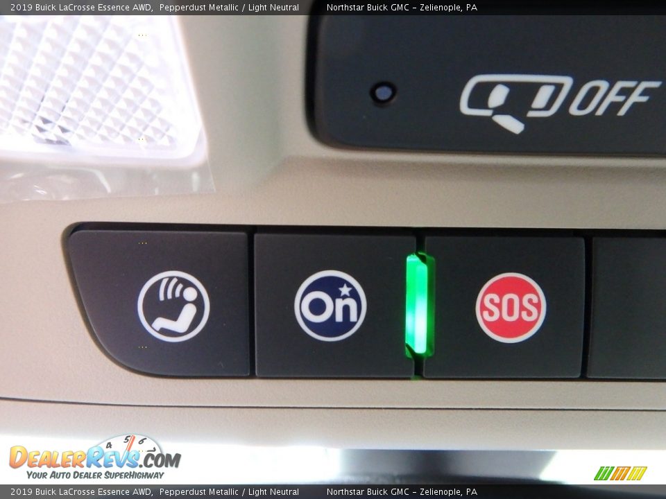 2019 Buick LaCrosse Essence AWD Pepperdust Metallic / Light Neutral Photo #18