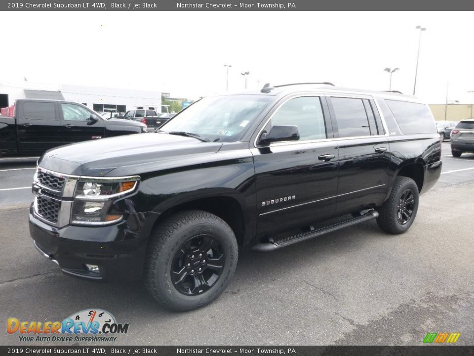 2019 Chevrolet Suburban LT 4WD Black / Jet Black Photo #1