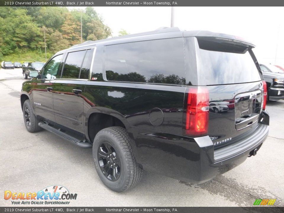 2019 Chevrolet Suburban LT 4WD Black / Jet Black Photo #3